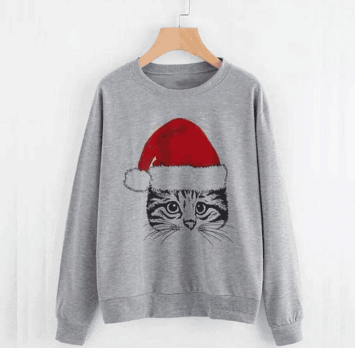 Christmas Catty Sweatshirt