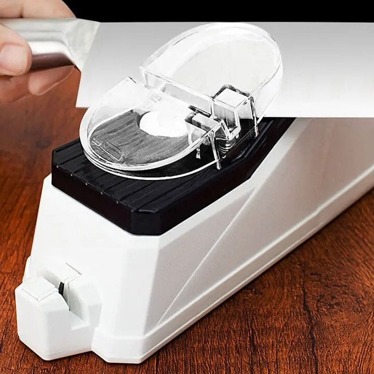 Dropship Electric Sharpener Sharpening Stone Automatic Sharpener  Multifunction Electric Knife Grinder Quick Safe And Easy To Use Kitchen Knife  Scissors Fast Sharpener to Sell Online at a Lower Price