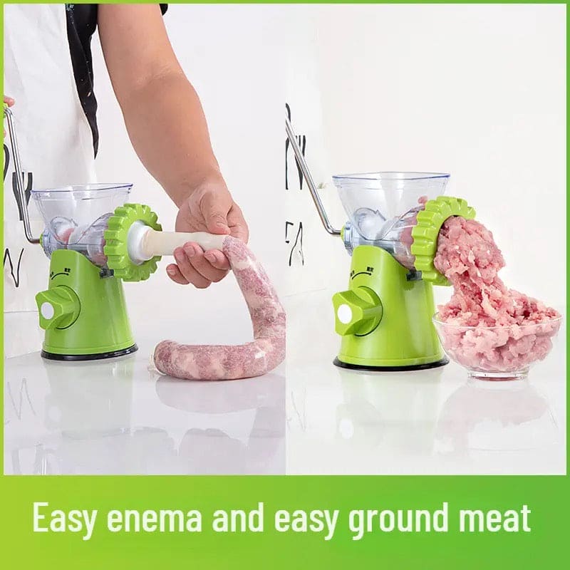 Multifunctional Meat Grinder, Household Multipurpose Grinder, Portable Small Stuffing Machine, Meat Vegetable Mincer Machine, Sausage Meat Grinder Blenders Mixers, Meat Vegetable Spice Hand-cranked Meat Mincer