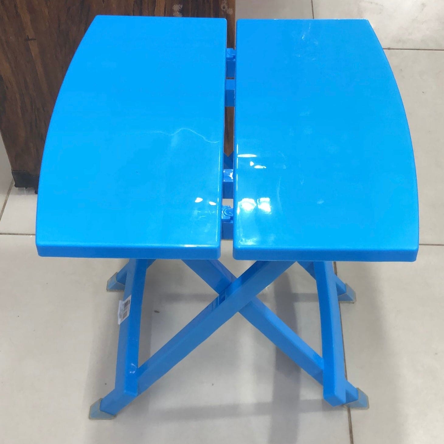 Kids Folding Table, Portable Folding Side Table, Foldable Coffee Table for Living Room, Garden, Outdoor, Corner Table/Bedside Table for Bedroom