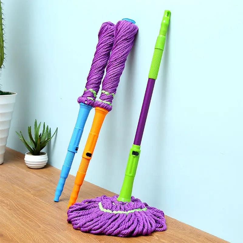 Self Wringing Twist Mop, Microfiber Squeeze Mop, Twisted Swivel Squeeze Mop, Magic Lazy Cleaning Mop, Long Handled Microfiber Floor Mop, Multifunctional Wash Floor Mop, Glass Floors Car Wash Mop