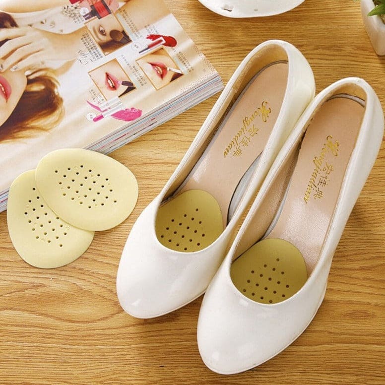 Silicone Egg Shoe Insole, High Heels Gel Pad, Forefeet Arch Protector, Orthopedic Women Heel Shoe Pad, Breathable Health Care Shoe Insole Massage