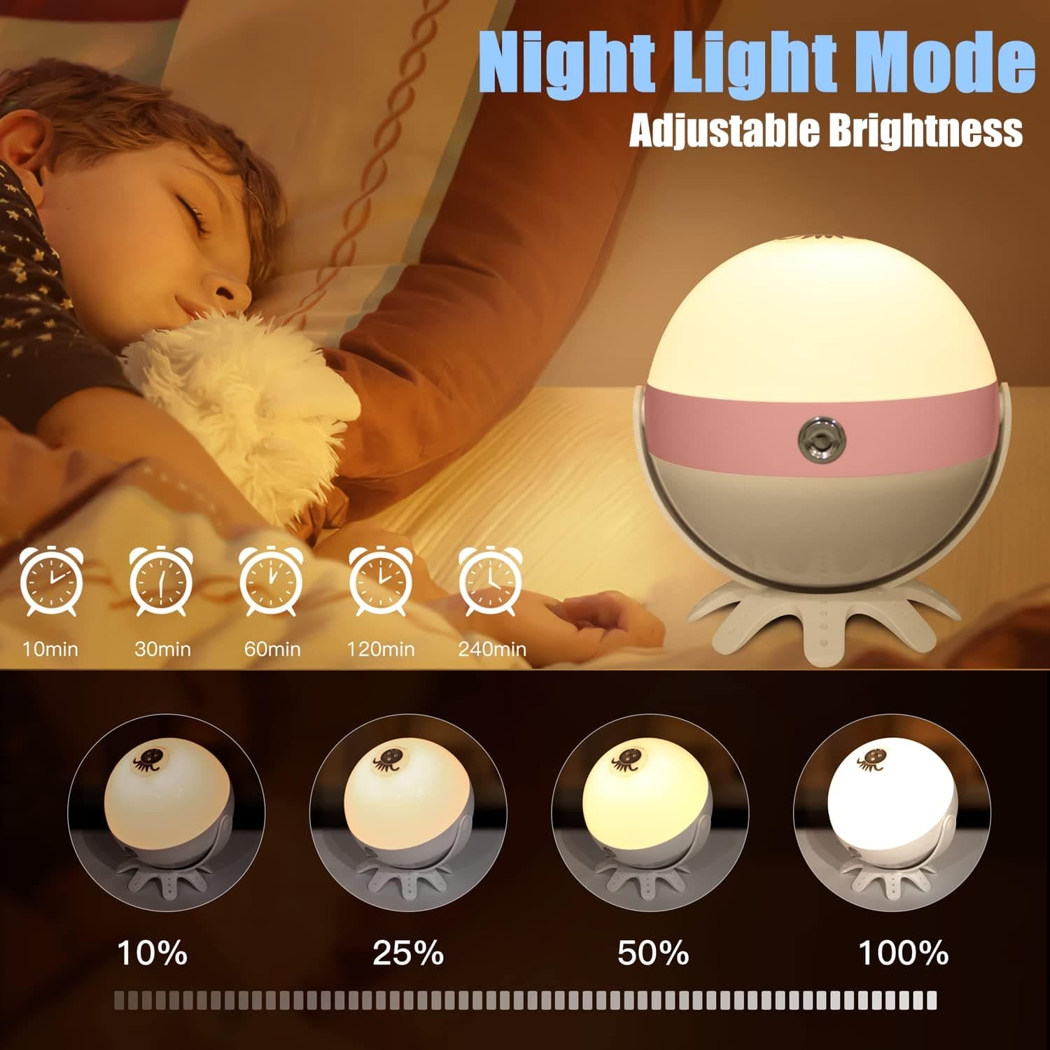 Octopus Galaxy Lamp, Music Party Light With RC, Star Projector Light, 360 Rotating Atmosphere Night Light, Galaxy Light Projector, Starry Sky Projector Night Lamp