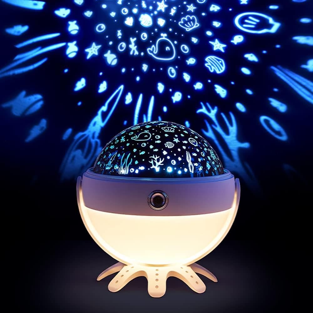 Octopus Galaxy Lamp, Music Party Light With RC, Star Projector Light, 360 Rotating Atmosphere Night Light, Galaxy Light Projector, Starry Sky Projector Night Lamp