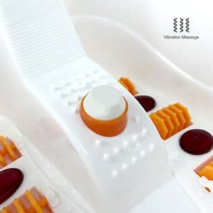 String Ray Foot Bath Massager, Pedicure Foot Spa Massager Machine, Automatic Heating Infrared Rays Bubble Massager,  Electric Pedicure Tub with Roller, Multifunctional Footbath Massager, Home Care Foot Spa