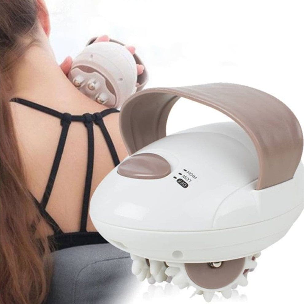 3D Body Slimmer, Electric Drum Body Slimming Massager, Anti Cellulite Massage Device, Hand Roller Cellulite Massager, Mini Fat Burn Massage Machine, Mini Handheld Massager Roller, Facial Massage Tool Beauty Device, Portable Muscles Relaxer Device