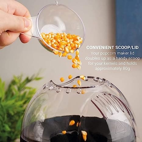 Portable Electric Popcorn Maker, Automatic Instant Popcorn Maker, Kitchen Desktop Mini DIY Corn Maker, Electric Hot Popcorn Machine, Oil Mini Hot Air Popcorn Machine, Portable Electric Household Snack Maker