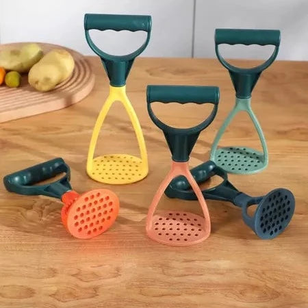 Plastic Potato Masher, Multifunctional Food Shredder, Potatoes Mud Pusher, Kitchen Cooking Gadget, Hand Held Potato Masher