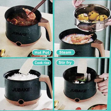 Electric Pot Cooker, Multipurpose Electric Cooker, Nonstick Hot Pot Cooker & Steamer, Universal Kitchen Gadget, Electric Rice Streamer