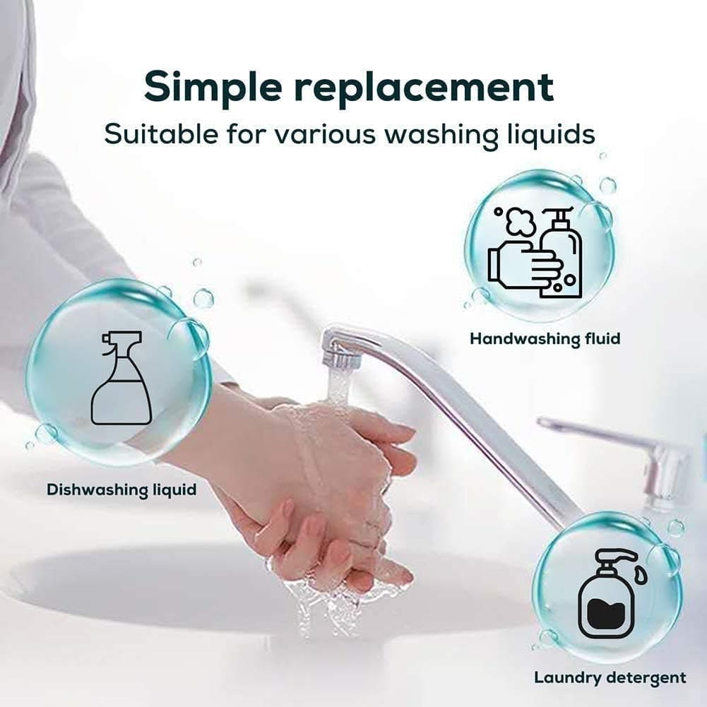 Touchless Soap Dispenser, Automatic Alcohol Sprayer, Motion Sensor Soap Dispenser, Wall Mounted Touchless Soap Dispenser, Auto Induction Foaming Hand Washer, 1200ML Touchless Liquid Spray Dispenser, Smart Sensor Soap Dispenser