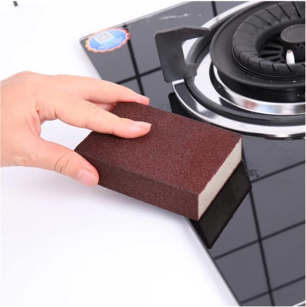 Rust Remover Sponge, Kitchen Sand Paper Sponge, Multifunctional Corundum Sponge, Stone Pot Cleaning Brush, Nano Emery Sponge, Multipurpose Abrasive Sanding Sponge