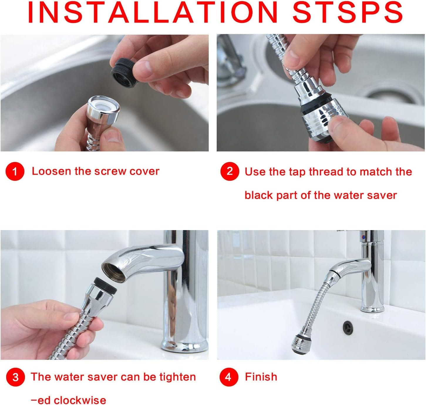 Multifunctional Splash Guard, Flexible Faucet Extender, 360 Rotatable Water Extender, Faucet Nozzle Frother Mixer, Bathroom Kitchen Faucet Sprayer Adapter Filter, Bendable Kitchen Sink Tap Spray Head