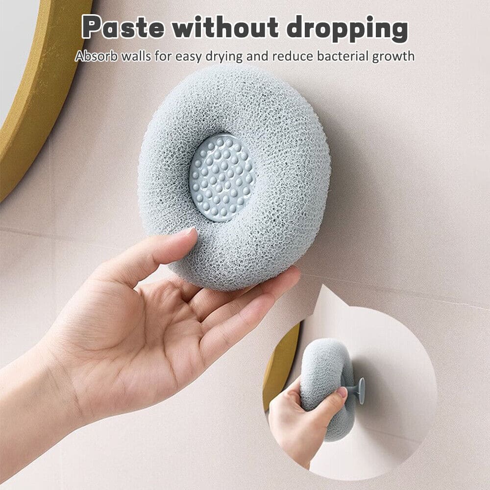 Shower Massage Ball, Handheld Bath Sponge Ball, Exfoliating Puff Body Cleaner, Body Loofah Sponge, Lazy Bath Foam Sponge, Rub Bath Mud Sponge, Towel Bath Back Brush
