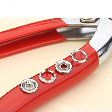 Metal Snap Button Plier, Metal Tich Buttons Plier, Hand Pressure Plier, Buckle Installation Tool, Button Snap Fastener Kit