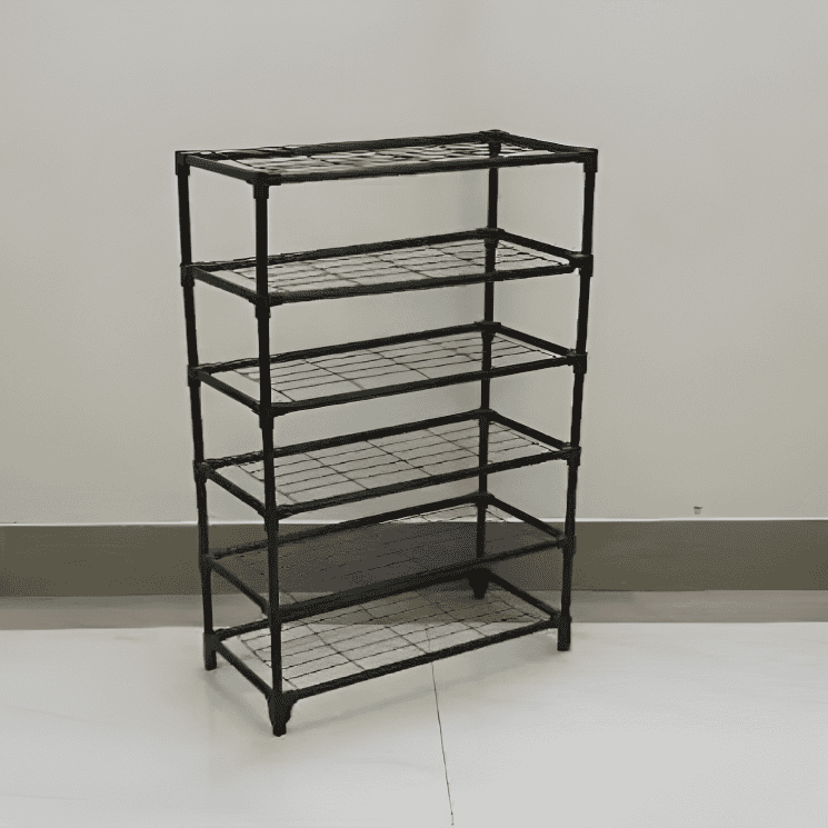 Zipco Shoe Rack 5 Layer Wardrobe Shoe Rack, Portable Shoe Rack With Zip Cover, Portabl ...