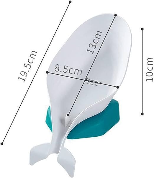 Dolphin Drain Soap Holder, Suction Cup Soap Tray, Bathroom Shower Soap Holder, Perforated Suction Cup Soap Dish
