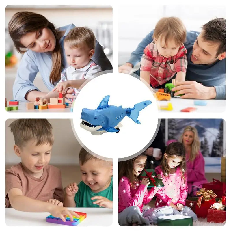 Musical Shark Toy with Light and Music, High Simulation Musical Shark, Robots Fish Electric Toy, Animal Shark Doll Lighted Shark With Sound