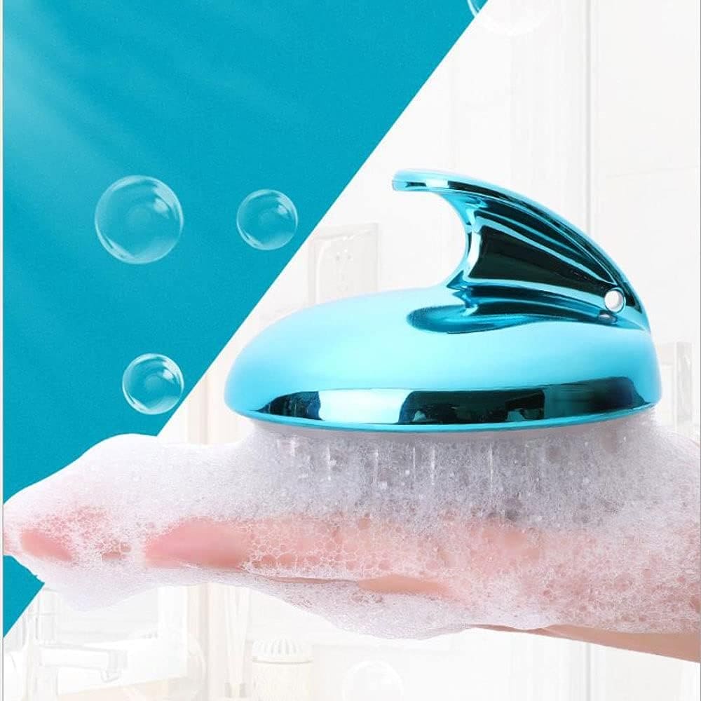 Colorful Scalp Brush, Silicone Head Body Massager,  Shampoo Scalp Massage Brush, Hair Washing Comb, Body Shower Brush Bath Spa SlimmingMassage Brush, Portable Handheld Cleaning Brush