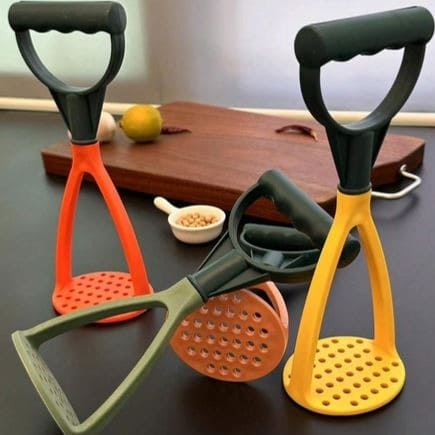 Plastic Potato Masher, Multifunctional Food Shredder, Potatoes Mud Pusher, Kitchen Cooking Gadget, Hand Held Potato Masher