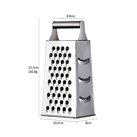 Mini Four Faced Vegetable Slicer, Multifunctional Box Grater Slicer Cutter, Stainless Steel Vegetable Peeler, Vertical Plane Potato Vegetable Cutter
