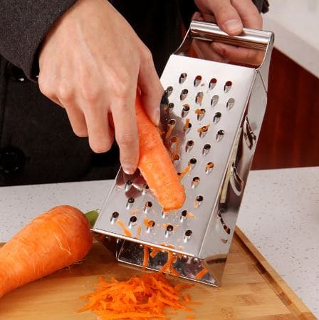 Mini Four Faced Vegetable Slicer, Multifunctional Box Grater Slicer Cutter, Stainless Steel Vegetable Peeler, Vertical Plane Potato Vegetable Cutter