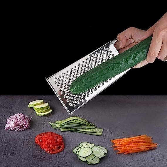 Mini Four Faced Vegetable Slicer, Multifunctional Box Grater Slicer Cutter, Stainless Steel Vegetable Peeler, Vertical Plane Potato Vegetable Cutter