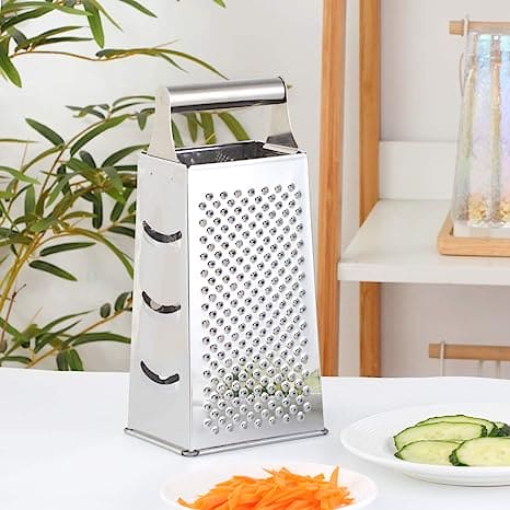 Mini Four Faced Vegetable Slicer, Multifunctional Box Grater Slicer Cutter, Stainless Steel Vegetable Peeler, Vertical Plane Potato Vegetable Cutter