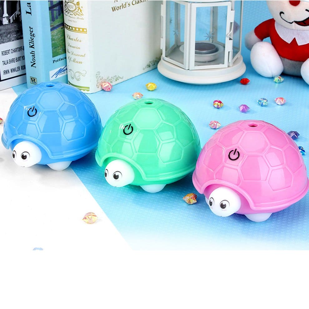 Turtle Led Humidifier, Tortious Home Air Diffuser Purifier, Colorful Night Light Silent Mist, USB Fogger Home Car Air Freshener, Mini Ultrasonic Humidifiers, Aromatherapy Essential Oil Dispenser