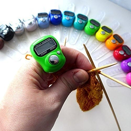 Finger Tasbeeh Counter, Elegant Digital Finger Counter, Islamic Muslim Tasbeeh Prayer Dhikr Counter, Knitting Stitch and Sports Travel Counter