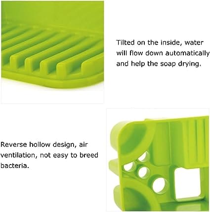 Rinsing Toothbrush Soap Holder, Bathroom Drain Holder Storage Box, Multifunctional Rectangular Toothpaste Holder Storage Rack, Toothpaste Toothbrush Soap Rinsing Mug Drainer