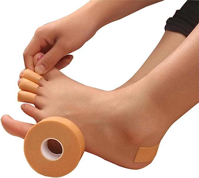 Healing Plaster Tape, Multifunctional Anti Wear Tape, High Heal Feet Pads Sticker, Foam Foot Corn Calluses Toe Finger Protector Tape, Elastic Waterproof Medical Foam Tape, Multifunctional Bandage Adhesive Tape, Skin Care Sticker Heal Grip Tape