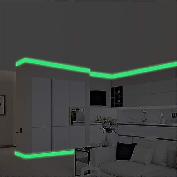 Dark Glowing Tape, Self-adhesive Luminous Tape, Glow In The Dark Tape, Green Luminous Tape, Decorative Fluorescent Tape, Dark Sticker Tape, Night Slef Adhesive Glow Tape