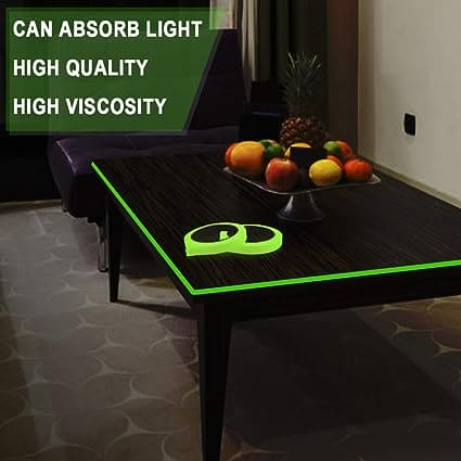 Dark Glowing Tape, Self-adhesive Luminous Tape, Glow In The Dark Tape, Green Luminous Tape, Decorative Fluorescent Tape, Dark Sticker Tape, Night Slef Adhesive Glow Tape