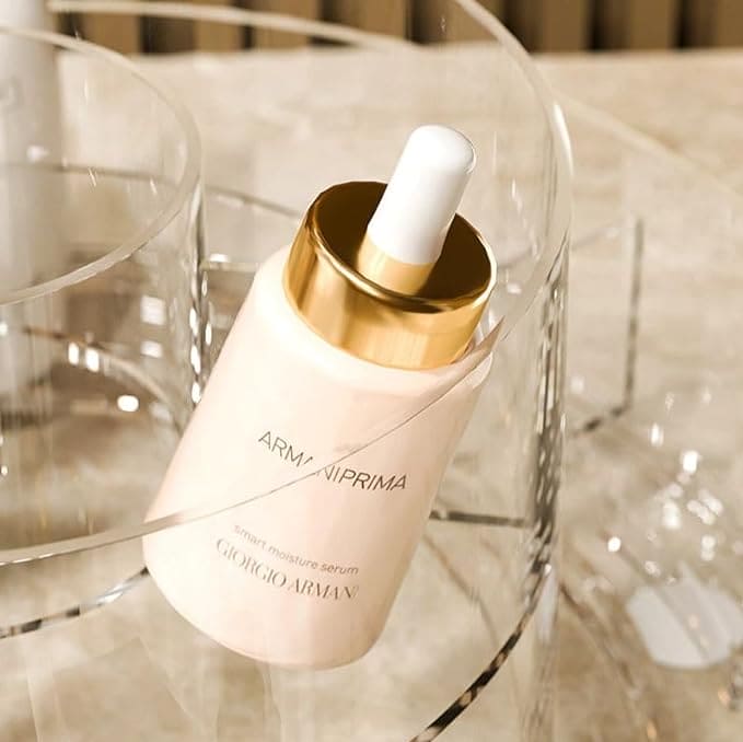 Umbrella Makeup Organizer, Transparent 360 Rotating Cosmetic Storage Box, Large Cosmetic Display Case for Vanity, Spinning Cosmetic Storage Holder Rack, Double Layered Beauty Storage Rack, 2 Level Multipurpose Cosmetic Jewellery Case