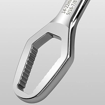 Universal Torx Wrench, Motorcycle Car Maintenance Dismantle Tools, Double Head Wrench, Reversible Ratchet Combination Spanner Set, 15 In 1 Multifunctional Torx Wrench, Self Tightening Adjustable Wrench