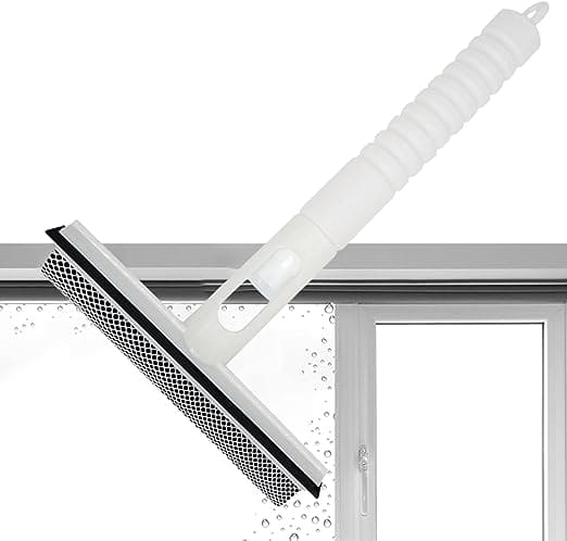 Multifunctional Window Spray Wiper, Double Sided Window Cleaner Squeegee Wiper, Glass Wiper for Bathroom Mirror Windshield, 3 in 1 Spray Scrape Cleaning Tool, Household Kitchen Bathroom Cleaning Wiper