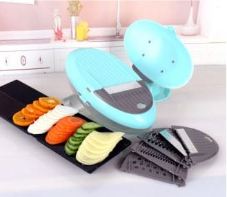 7 In 1 Egg Shaped Vegetable Slicer, Multifunctional Vegetable Shredder, Egg Shaped Food Chopper, Household Manual Vegetable Cutter, Kitchen Tool