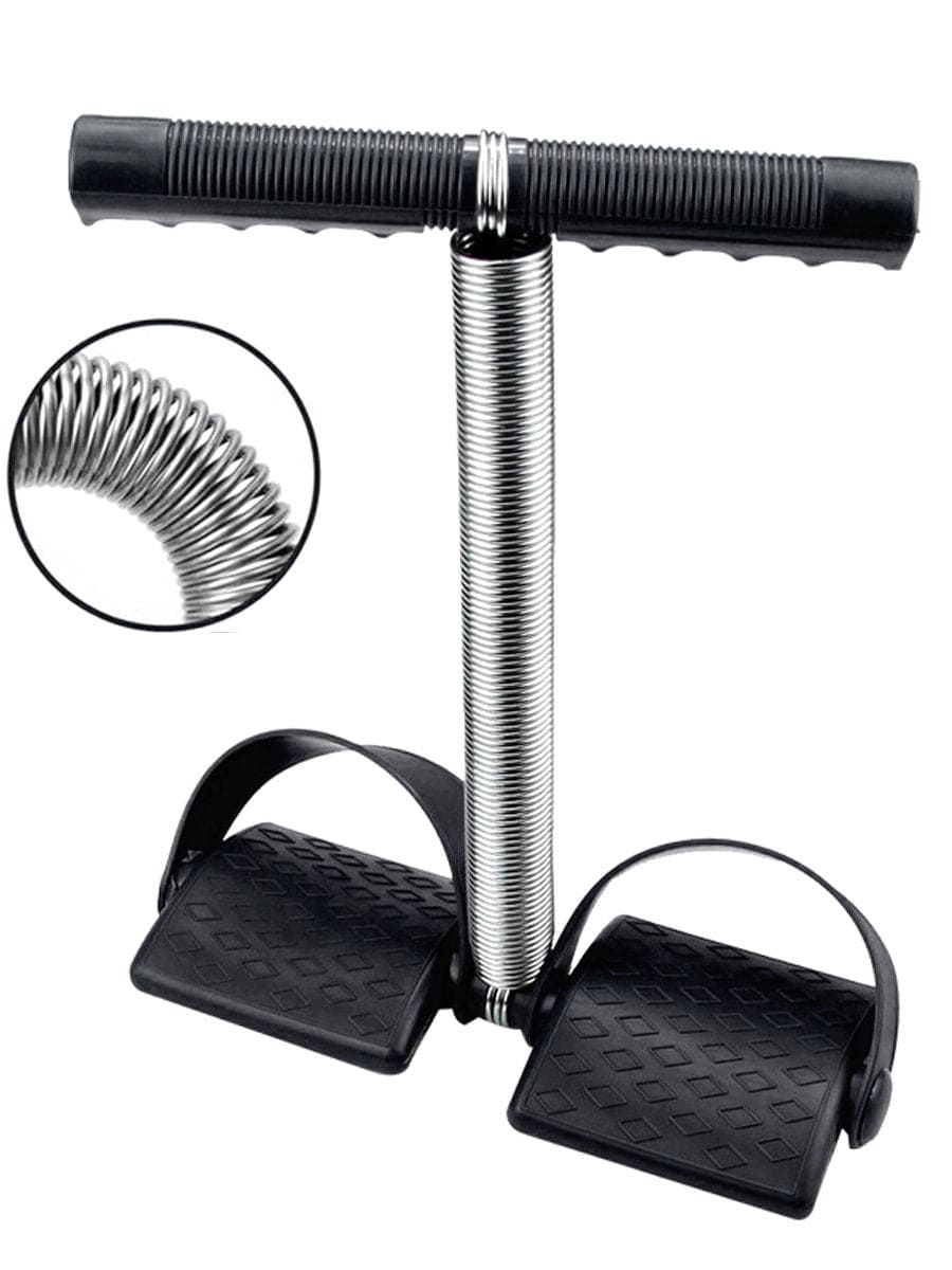 Body Shaping Tool, Sit Up Pull Spring Tension Bodybuilding Fitness Equipment,  Elastic Foot Pedal Abdomen Leg Exerciser