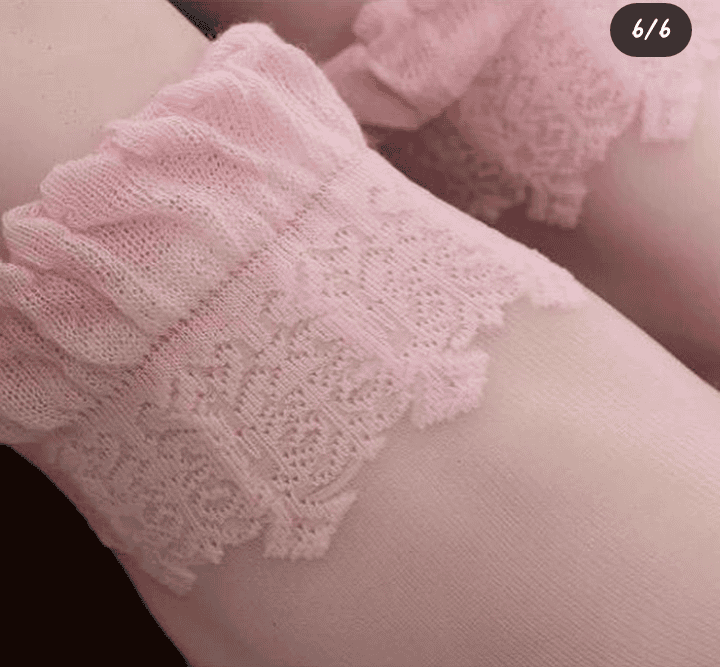 Pack of 4 Transparent Socks