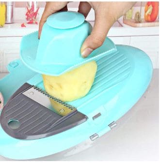 7 In 1 Egg Shaped Vegetable Slicer, Multifunctional Vegetable Shredder, Egg Shaped Food Chopper, Household Manual Vegetable Cutter, Kitchen Tool
