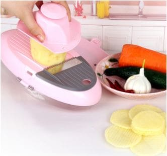 7 In 1 Egg Shaped Vegetable Slicer, Multifunctional Vegetable Shredder, Egg Shaped Food Chopper, Household Manual Vegetable Cutter, Kitchen Tool