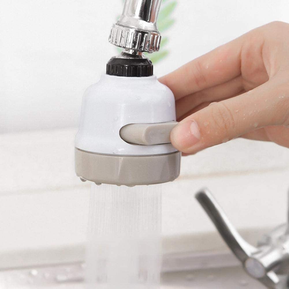 360˚ Degree Kitchen Rotatable Faucet Sprayer, Head Universal Anti Splash Tap Booster, Water Saving Faucet