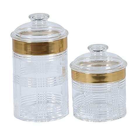 Acrylic Elegant Round Storage Jar, Multifunctional Storage Container, Airtight Lid Storage Container, Transparent Grocery Container, Condiment Kitchen Organizer