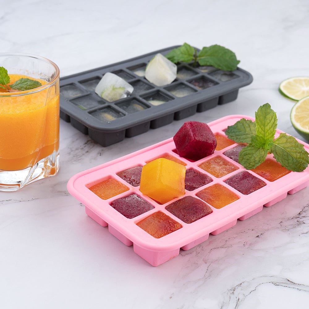 Silicone Ice Cube Tray, Ice Cube Mold For Chilled Drinks