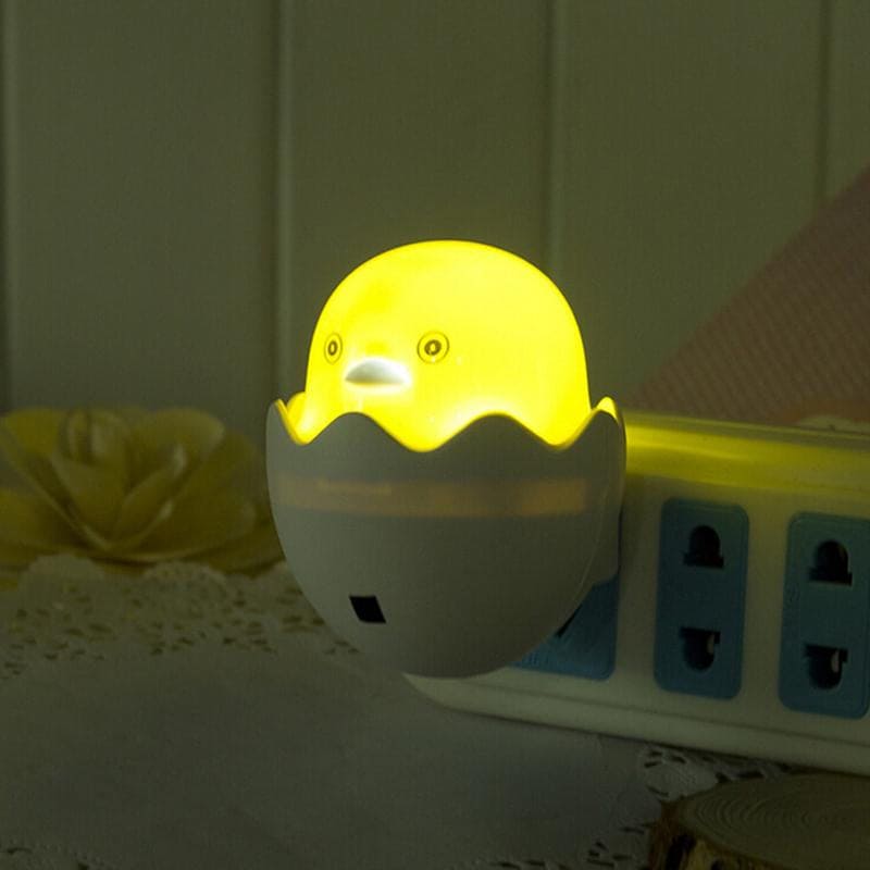 Egg Shell Led Light, Chick Night Lamp, Children Bedroom Night Lamp