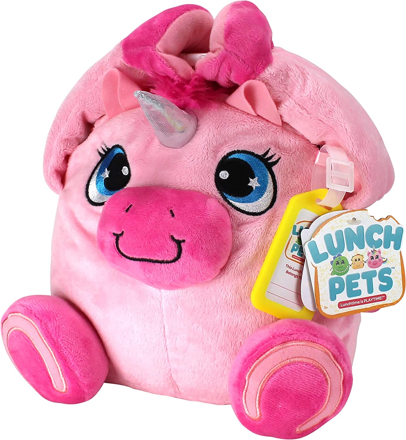 Cute Pet Insulated Lunch Bag, Kids Lunch Box Bag, Yumicorn Style Lunch Box, Kids Lunch Buddy, Lunch Carrier Bag For Kids, 2 In 1 Plush Lunch Bag, Dinner Container School Food Storage Bags