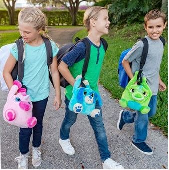 Cute Pet Insulated Lunch Bag, Kids Lunch Box Bag, Yumicorn Style Lunch Box, Kids Lunch Buddy, Lunch Carrier Bag For Kids, 2 In 1 Plush Lunch Bag, Dinner Container School Food Storage Bags