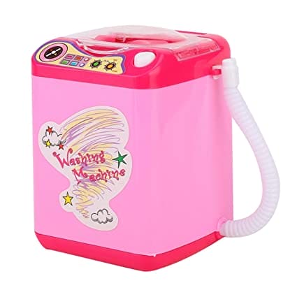 Mini Makeup Brush Cleaner Device, Mini Child Washing Machine Toy, Portable Automatic Cute Cosmetic Powder Puff Washing Machine, Makeup Brushes Cleaner