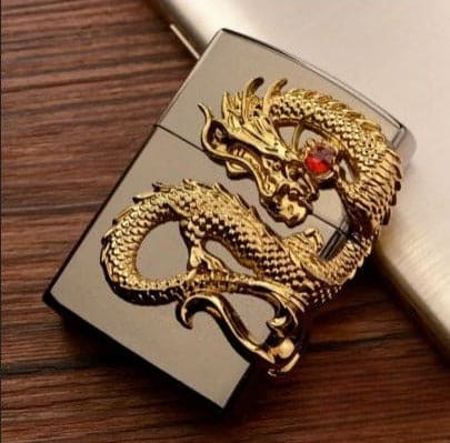 Gas Craving Dragon Lighter, Disposable Cigarette Lighter, Gas Storm Lighter, Easy To Use Flip Lighters, Classic Fashionable Lighters, Creative Retro Lighter