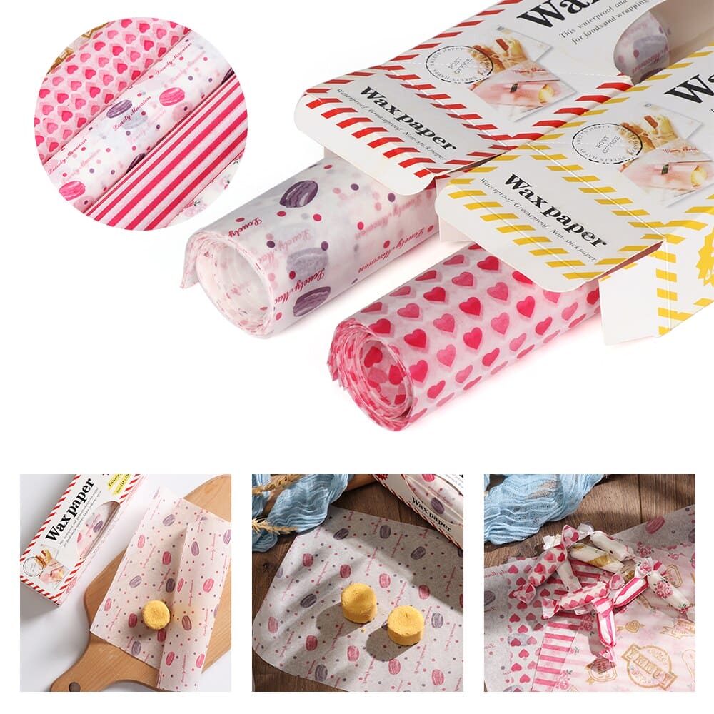 Food Basket Liner, Food Wrapping Packaging Burger For Bread Sandwich Snack, Wrapping Paper Waterproof Anti-stick